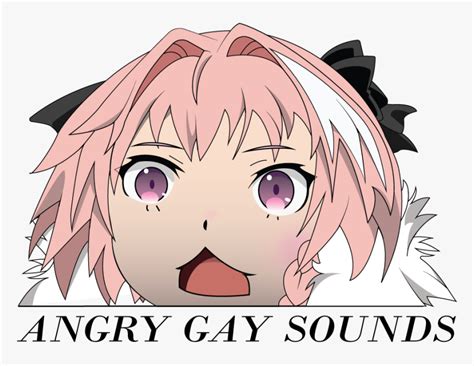 Astolfo Angry Gay Noises Png Download Transparent Background