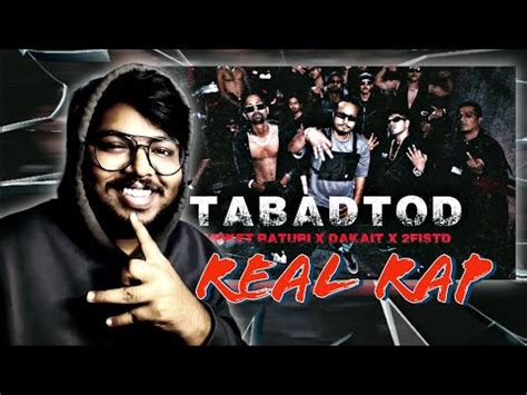 Tabadtod Aniket Raturi X Dakait X Fistd Reaction Youtube