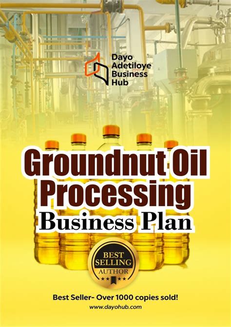 Groundnut Oil Business Plan Dayo Adetiloye Shop