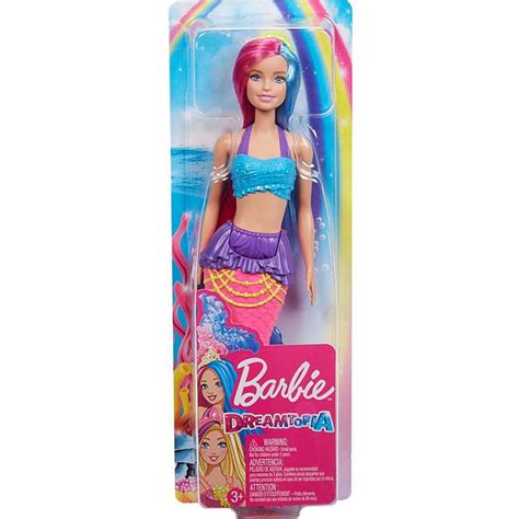 Boneca Barbie Sereia Cauda Rosa Dreamtopia Mattel Gjk08 No Shoptime