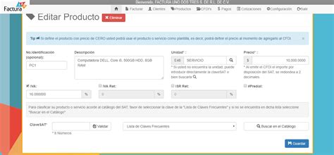 Cómo Asignar Clave SAT a Productos o Servicios Blog Factura 123