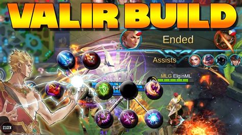 Valir Item Build Slow Or Burn Valir Mobile Legends Youtube