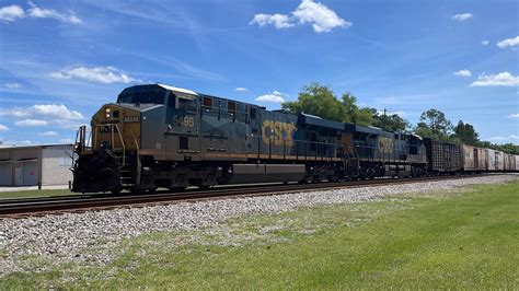 Csx Lead I In Folkston Georgia Youtube