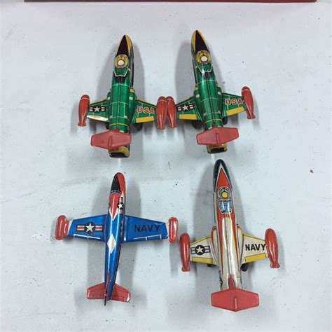 Vintage Toy Plane metal, Hobbies & Toys, Toys & Games on Carousell