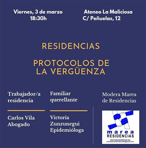 Residencias Los Protocolos De La Verg Enza De Marzo Galer A La