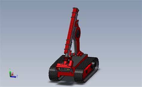 探索机器人3d数模图纸 Solidworks设计 Solidworks 2010 模型图纸下载 懒石网