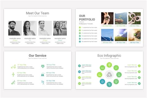 Ecology Keynote Free Presentation Template Nulivo Market