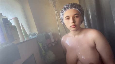 Chubby BBW Taking A Shower Pornhub