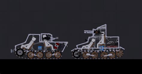 Скачать People Playground "Сборник бельских танков T-13" [1.26.6] - Оружие