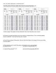 Tax Tables Worksheets And Schedules Cabinets Matttroy