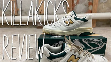 New Balance 550 Aime Leon Dore White Natural Green Youtube