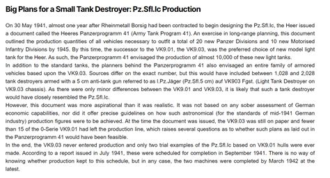 Visual Model For The Pz Sfl Ic Has Many Issues Visual Model War