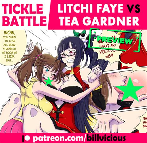Litchi Faye VS Tea Gardner Preview By BillVicious Hentai Foundry