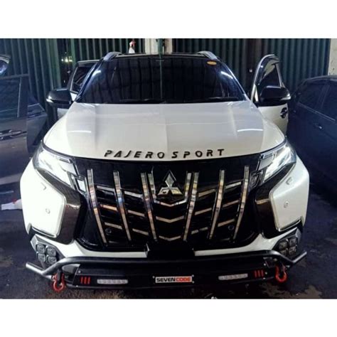 Jual Tanduk Depan Cobra Front Bumper Guard All New Pajero Shopee