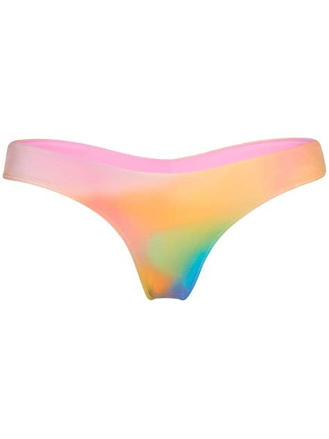 Frankies Bikinis Katarina Abstract Print Bikini Bottoms Farfetch