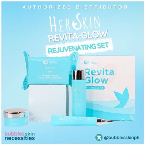 HER SKIN Revita Glow NEW PACKAGING HerSkin Revitaglow Skin Rescue Kit