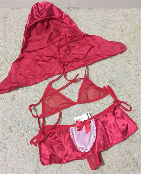 Fantasia Chapeuzinho Vermelho Lingerie Feminina Nunca Usado Enjoei