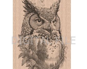 Laser Engrave File Png Burn Wood Engraving D Illusions Lightburn