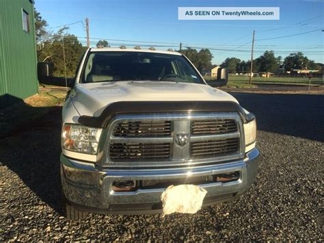 2012 Dodge 3500 Diesel Heavy Duty Flatbed Dually