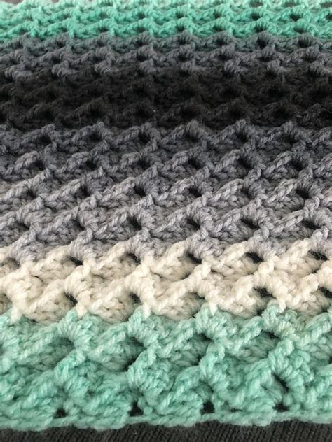 Ravelry Michellabella S Crystal Waves Baby Blanket Crochet Blanket