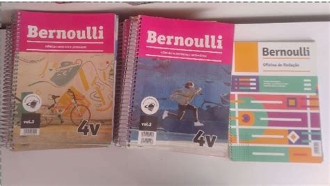 Apostilas Pre Vestibulares Bernoulli Item De Papelaria Bernoulli