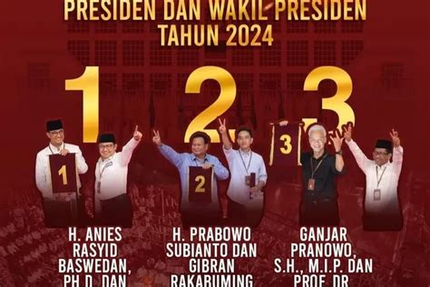 Inil Dia Nomor Urut Pasangan Capres Cawapres Pemilu 2024 Bangbara