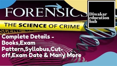 Ugc Net Forensic Science Exam Latest Syllabus Eligibility