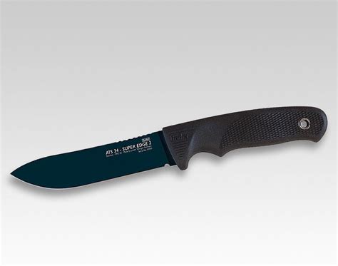 Linder Super Edge Dark Outdoormesser Jagdmesser