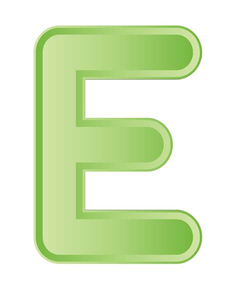 Letter E Alphabet Capital Png Picture