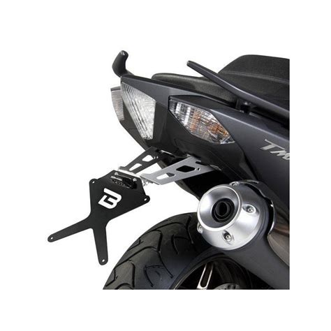 Support De Plaque Barracuda Aluminium Inox Pour Yamaha Tmax