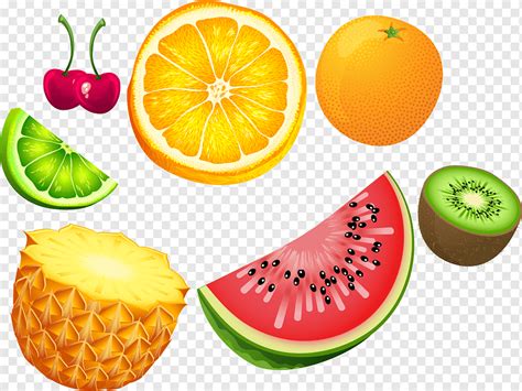 Sliced Fruits Tropical Fruit Citrus Euclidean Tropical Fruits