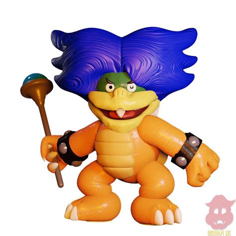 Heres N64 Styled Ludwig Von Koopa Render Made With Blender Its Also