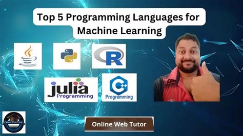 Top 5 Programming Languages for Machine Learning | Machine learning ...