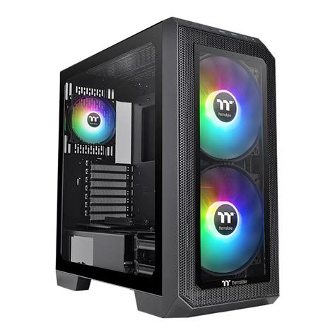 Case เคส Thermaltake View 300 Mx Black E Atx