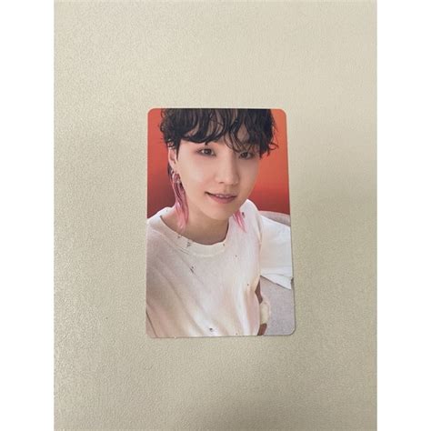 Jual Photocard Butter Suga Cream Version Booked Shopee Indonesia