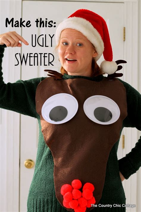 Christmas Sweater Ideas You Can Diy On A Budget Diy Projects