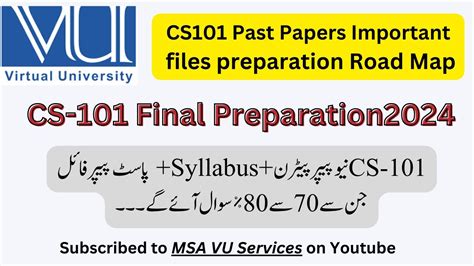 Cs Final Term Preparation Cs Final Term Past Papers Cs