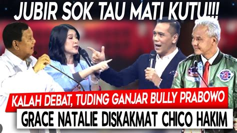 Jubir Sok Tau Mati Kutu Kalah Debat Tuding Ganjar Bully Prabowo Grace