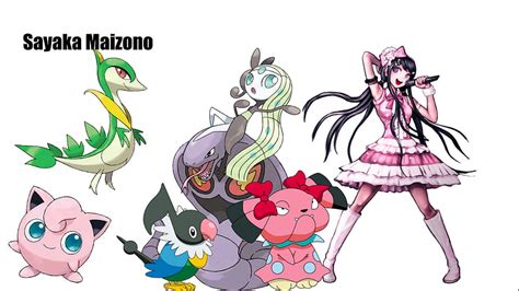 Daily Danganronpa Pokemon Teams Day Sayaka Maizono Danganronpa Hd