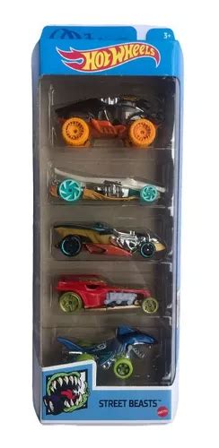 Hot Wheels Cartela Carrinhos Street Beasts Mattel Frete Gr Tis