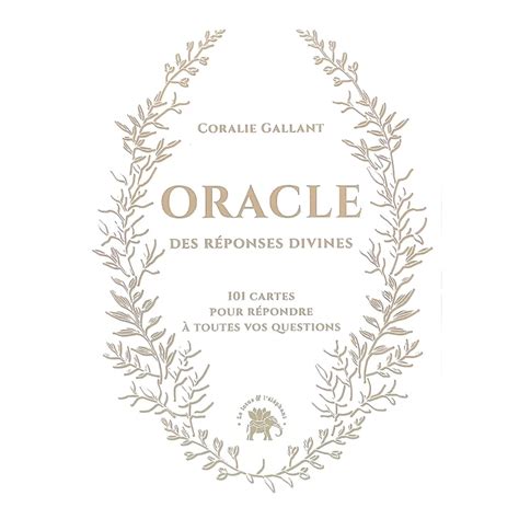 Oracle des réponses divines Guidance et divination Dans les Yeux de