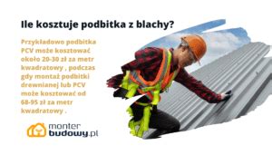 Ile Kosztuje Podbitka Z Blachy Cennik 2024 MonterBudowy Pl