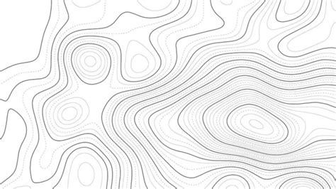 Contour Map Background Esquema Geogr Fico Vectorial Y Terreno Mapa De