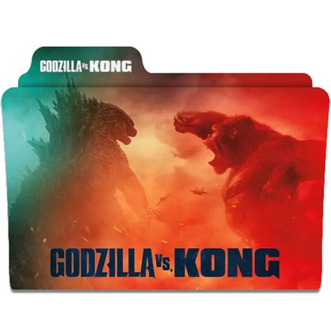 Godzilla Vs Kong 2021 Folder Icon By Pinoymayfire On Deviantart