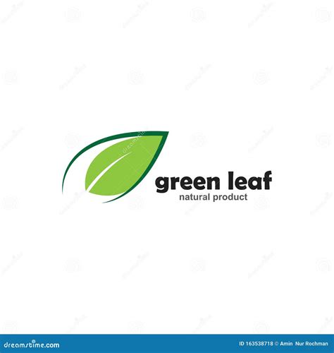 Logos Of Green Leaf Ecology Nature Element Vector Icon Stock