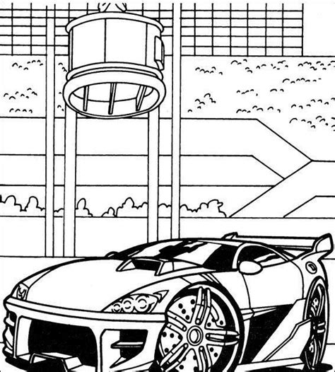 Hot Wheels Para Desenhar Colorir 2