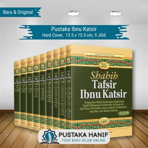 Buku Shahih Tafsir Ibnu Katsir Lengkap 9 Jilid PustakaHanif