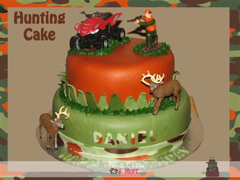 Hunting Cake By Fanci Cakes And More Hunting Birthday Cakes Hunting