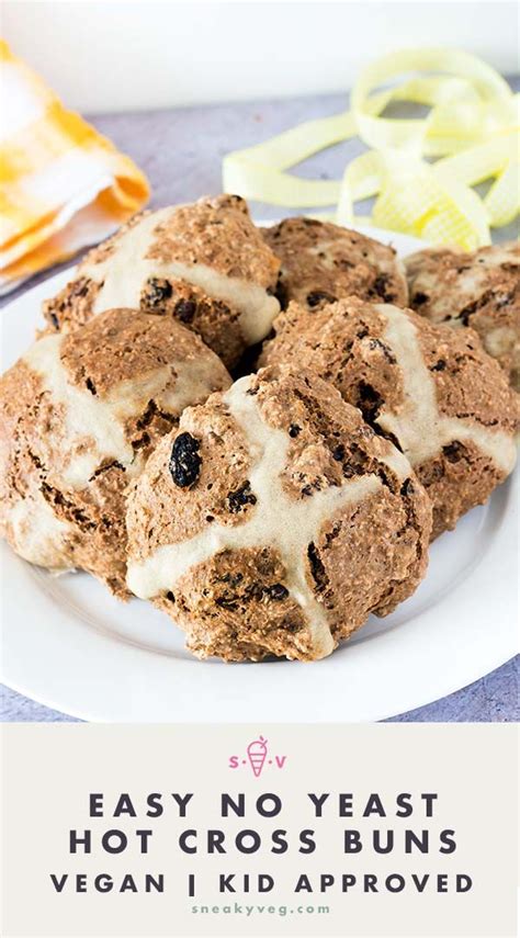 This Easy Hot Cross Buns Recipe Involves No Yeast And No Kneading By Making Sweet Spiced