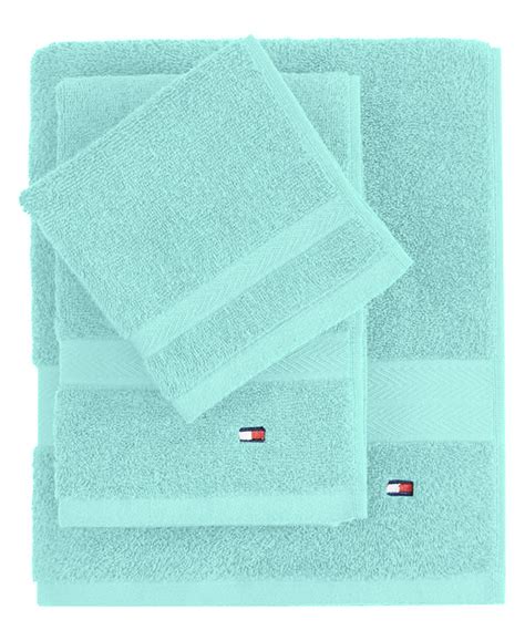 Набор 3 хлопковые полотенца Tommy Hilfiger Modern American банное 35х50 ...